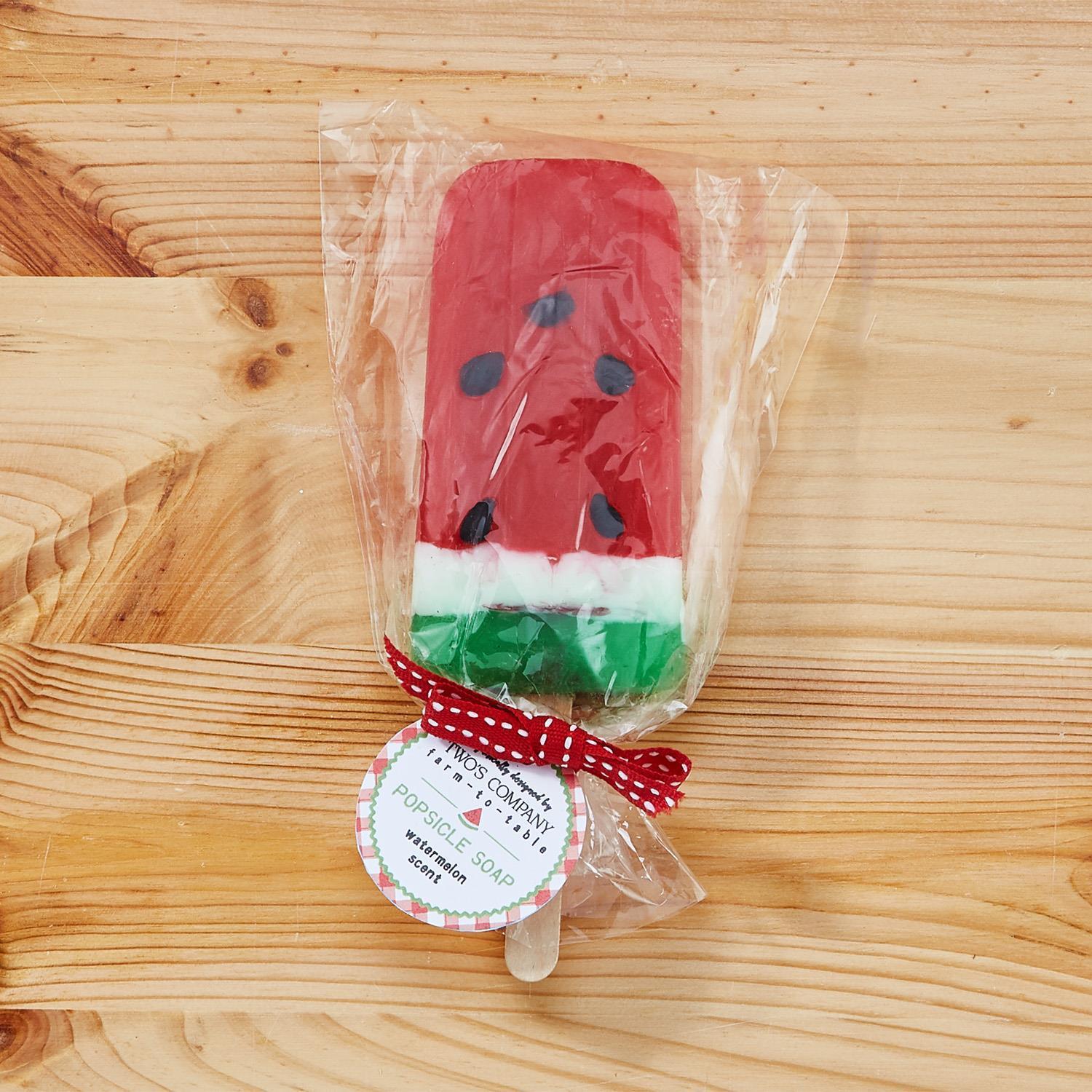 Artisanal Watermelon Scented Ice - Pop Style Hand - Made Soap
