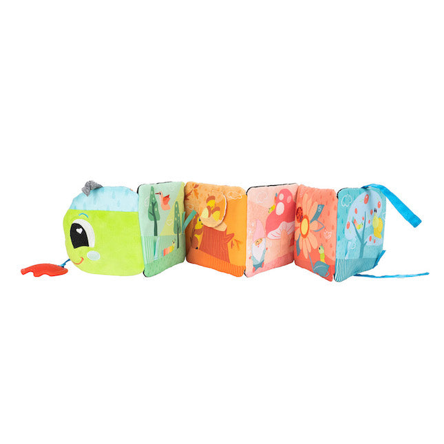 Lamaze Colorful Folding Sensory Caterpillar Toy for Babies' Learning Journeys