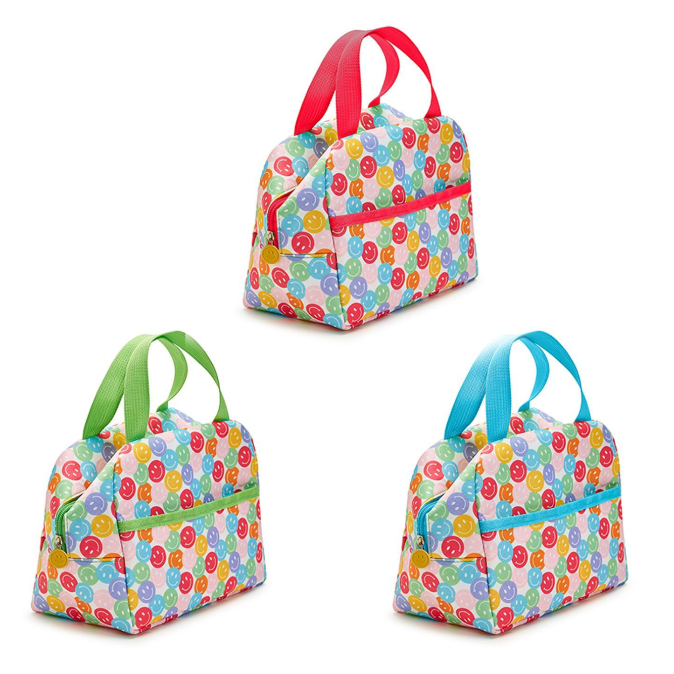 Hot Sale! Cupcakes & Cartwheels Assorted Happy Pattern Insulated Thermal Lunch Tote
