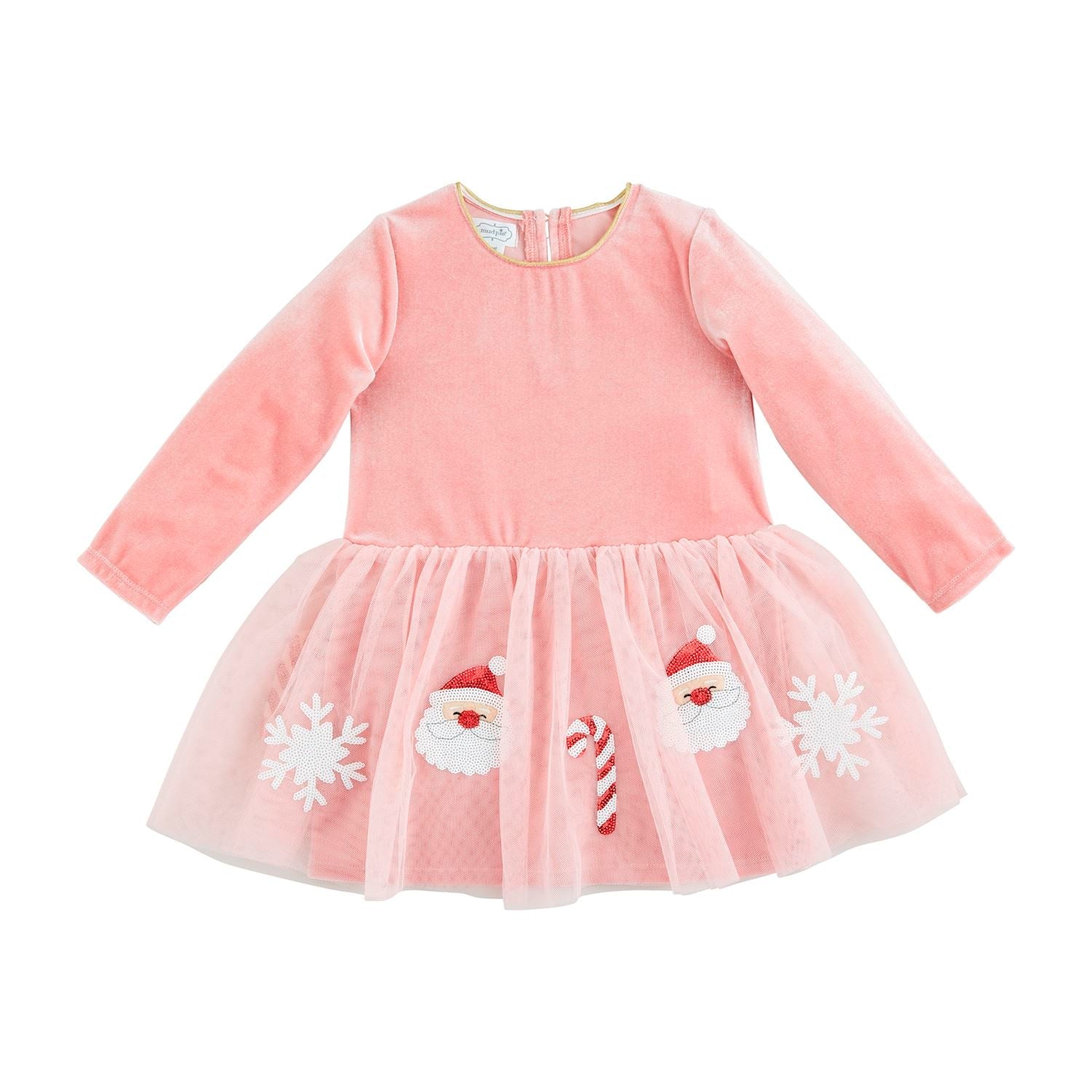 Hot Sale! Mud Pie Pink Sequin Tutu Christmas Dress for a Festive Look
