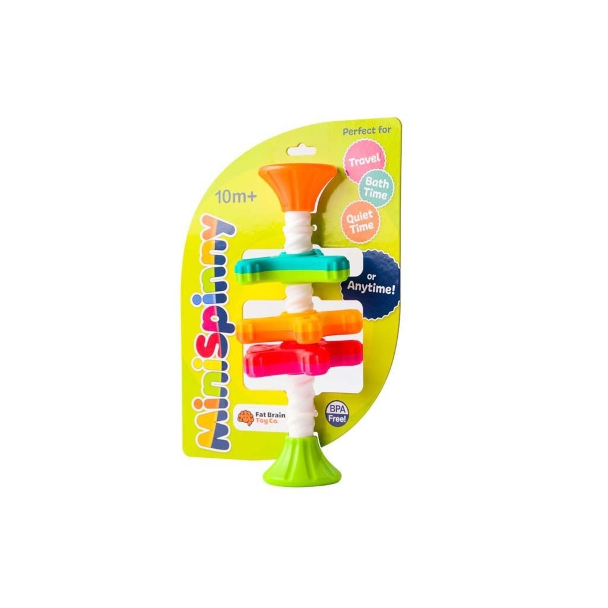Fat Brain MiniSpinny - Portable Sensory Toy for All Ages