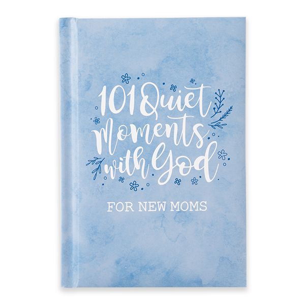 Shannon Road Gifts: Blue 101 Quiet Moments with God Book Ideal for New Moms