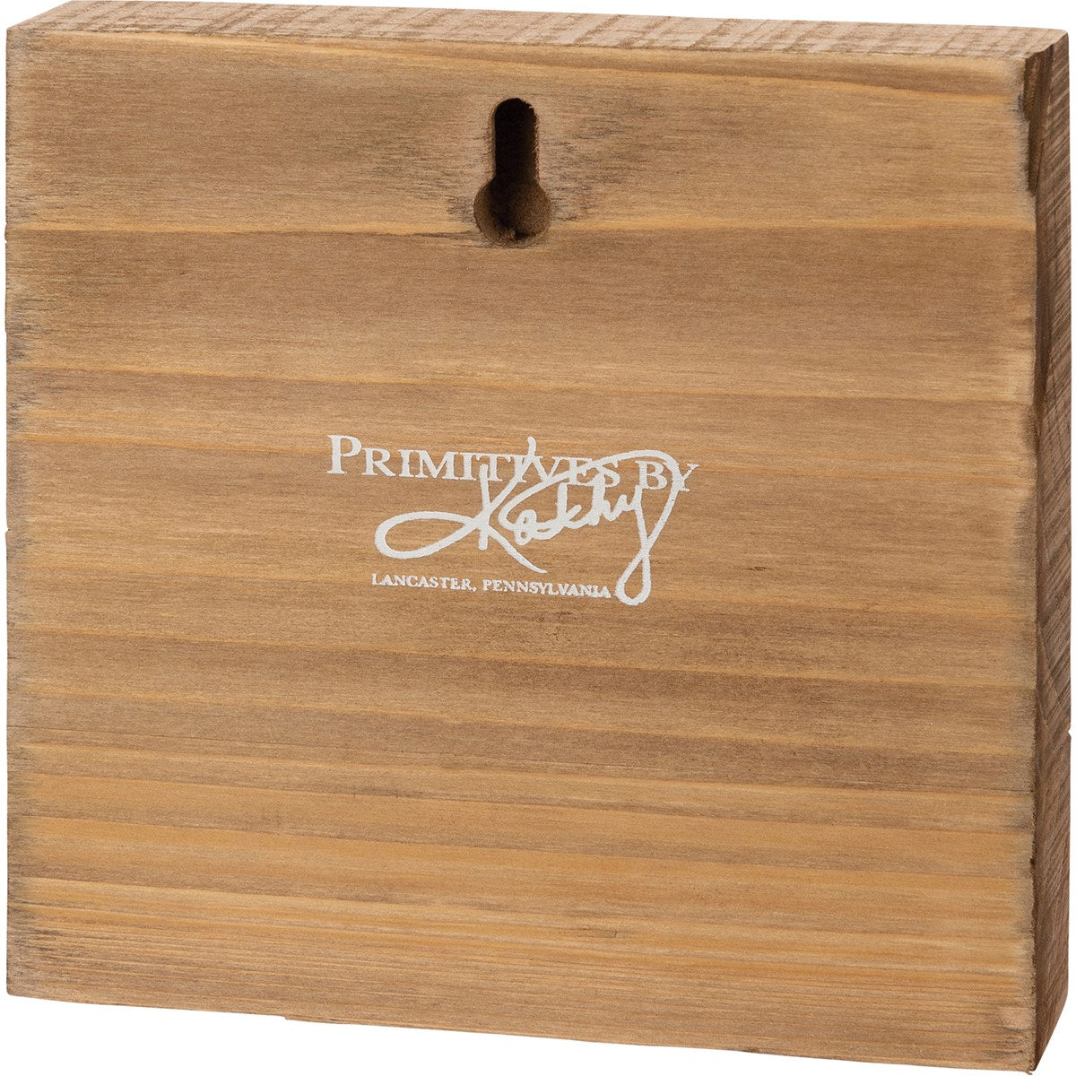 Kathy's Primitives Wooden Block Sign: Camping Makes Life Better