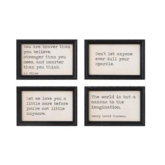 Hot Sale! Creative Co-Op Motivational Wood Wall Decor for Home Decoration