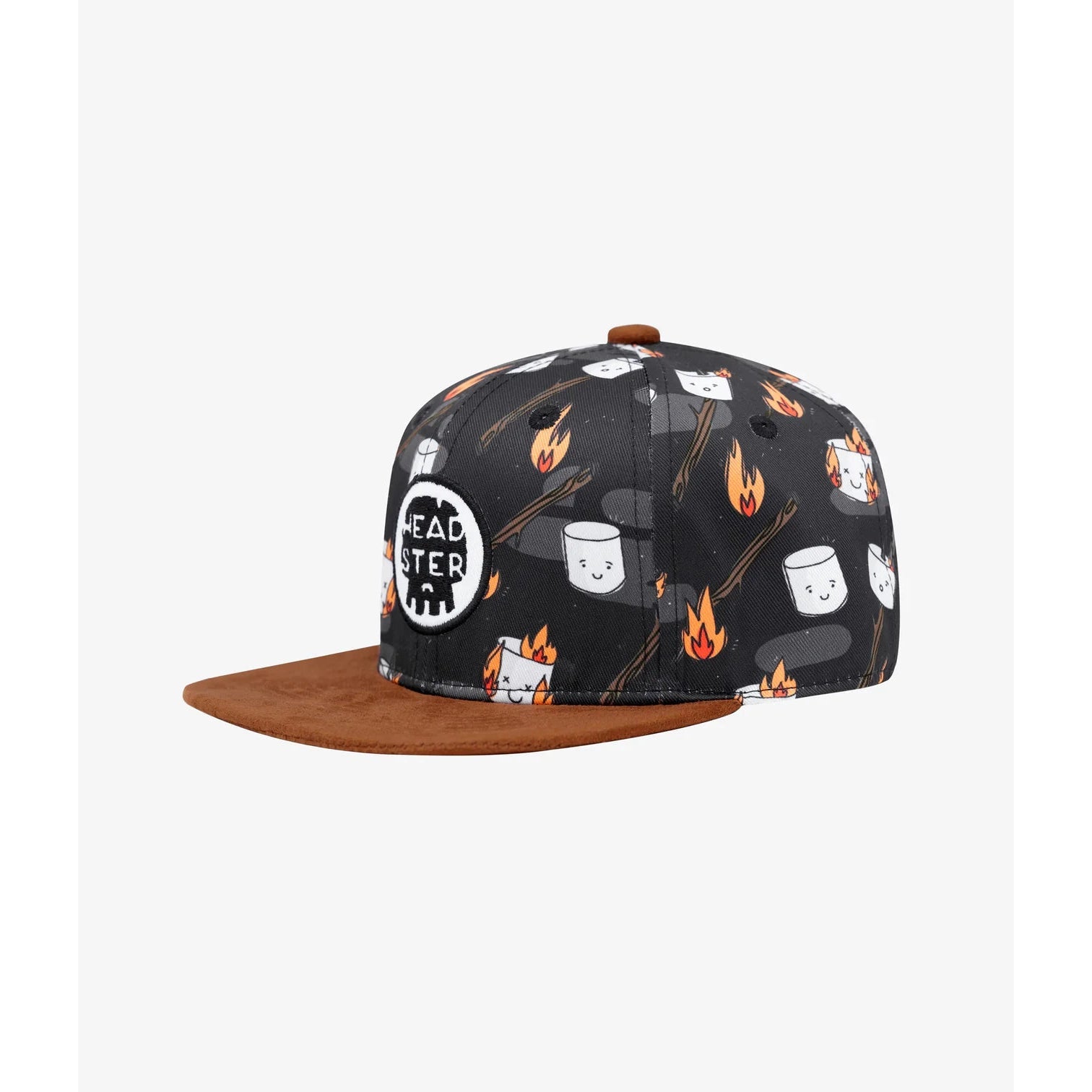 La Charbonne Kids' Roasted Snapback Hat - UPF50 Protection, Adjustable for Growing Children