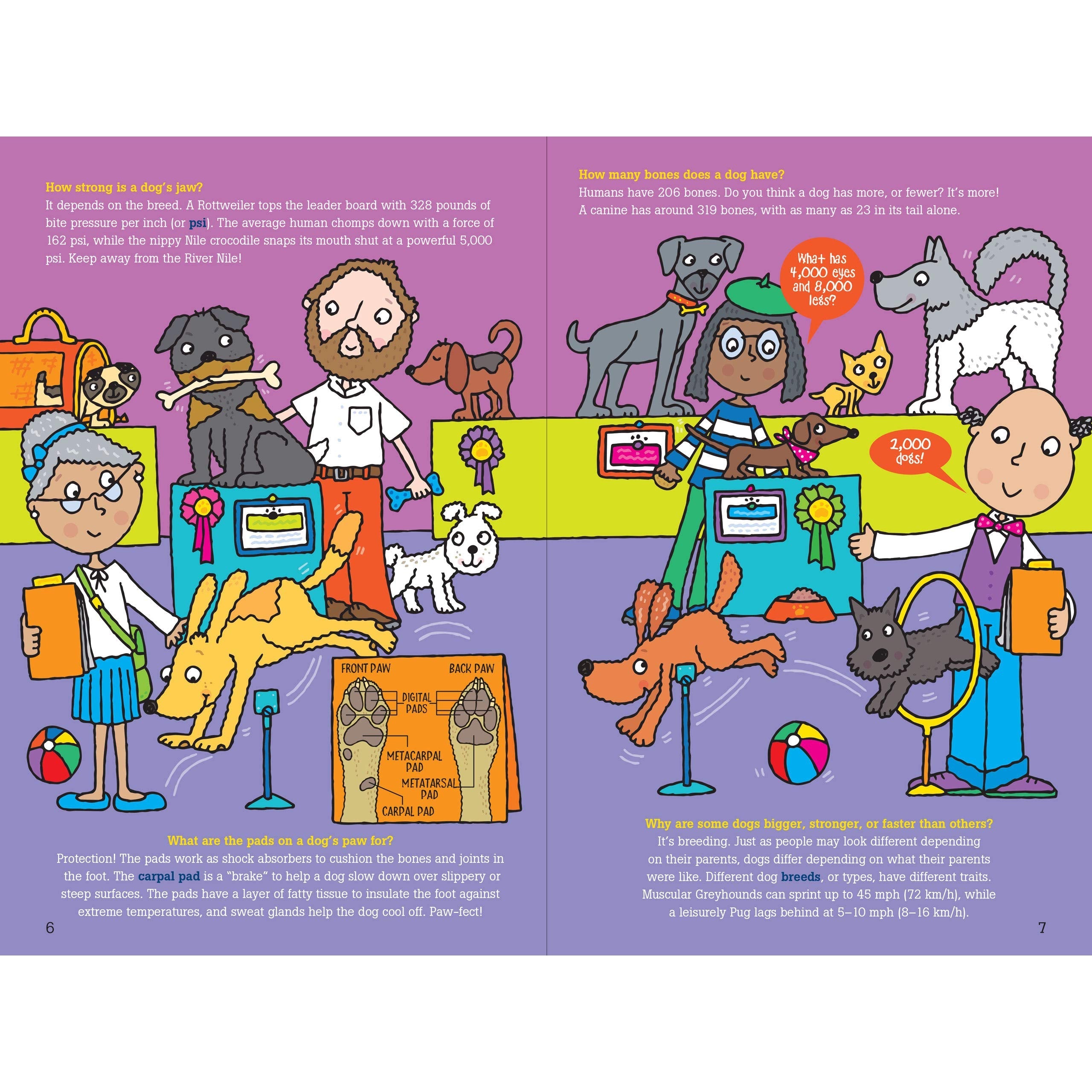 Peter Pauper Press: 100 Fascinating Questions About Dogs - Hardcover Book for Dog Lovers