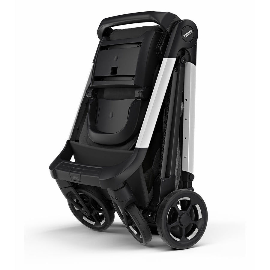 Thule Shine City Stroller - Grey Melange on Aluminum for Newborns to Toddlers
