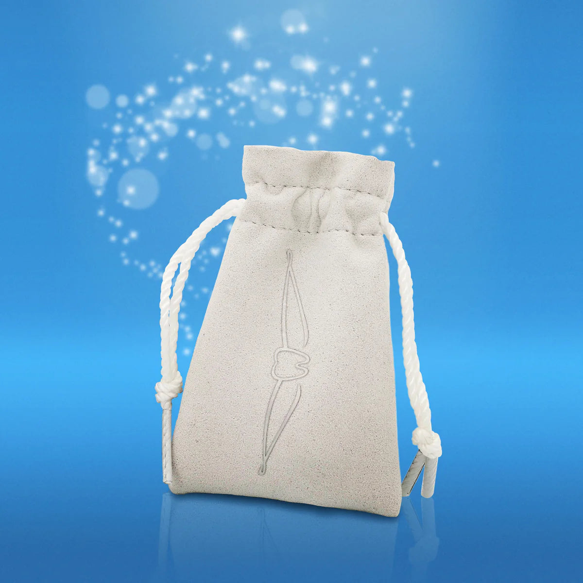 Magical Tooth Fairy Story Book with Tooth Storage Pouch Gift Set