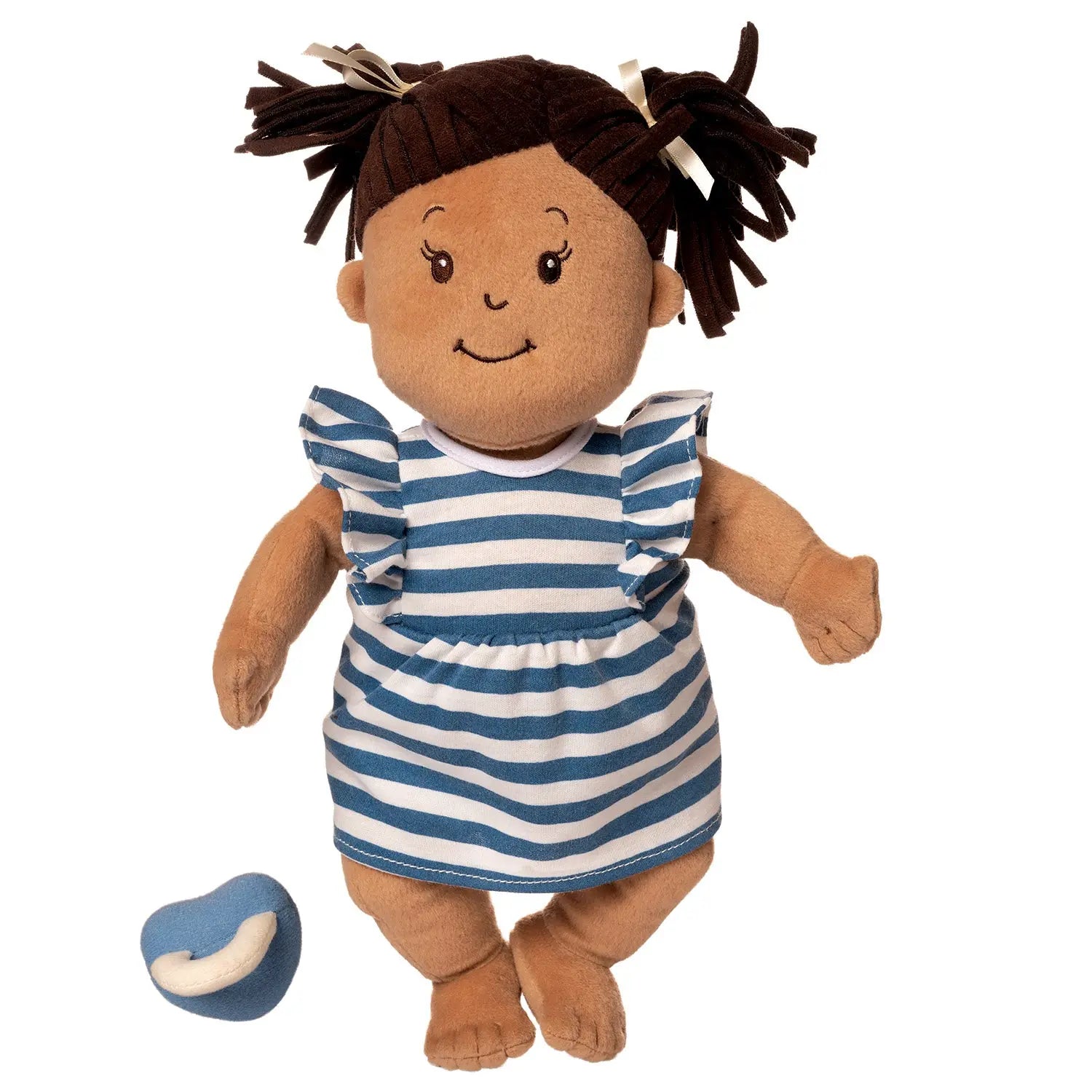 Award-Winning Baby Stella Beige Soft Doll with Brown Pigtails for Creative Role Play