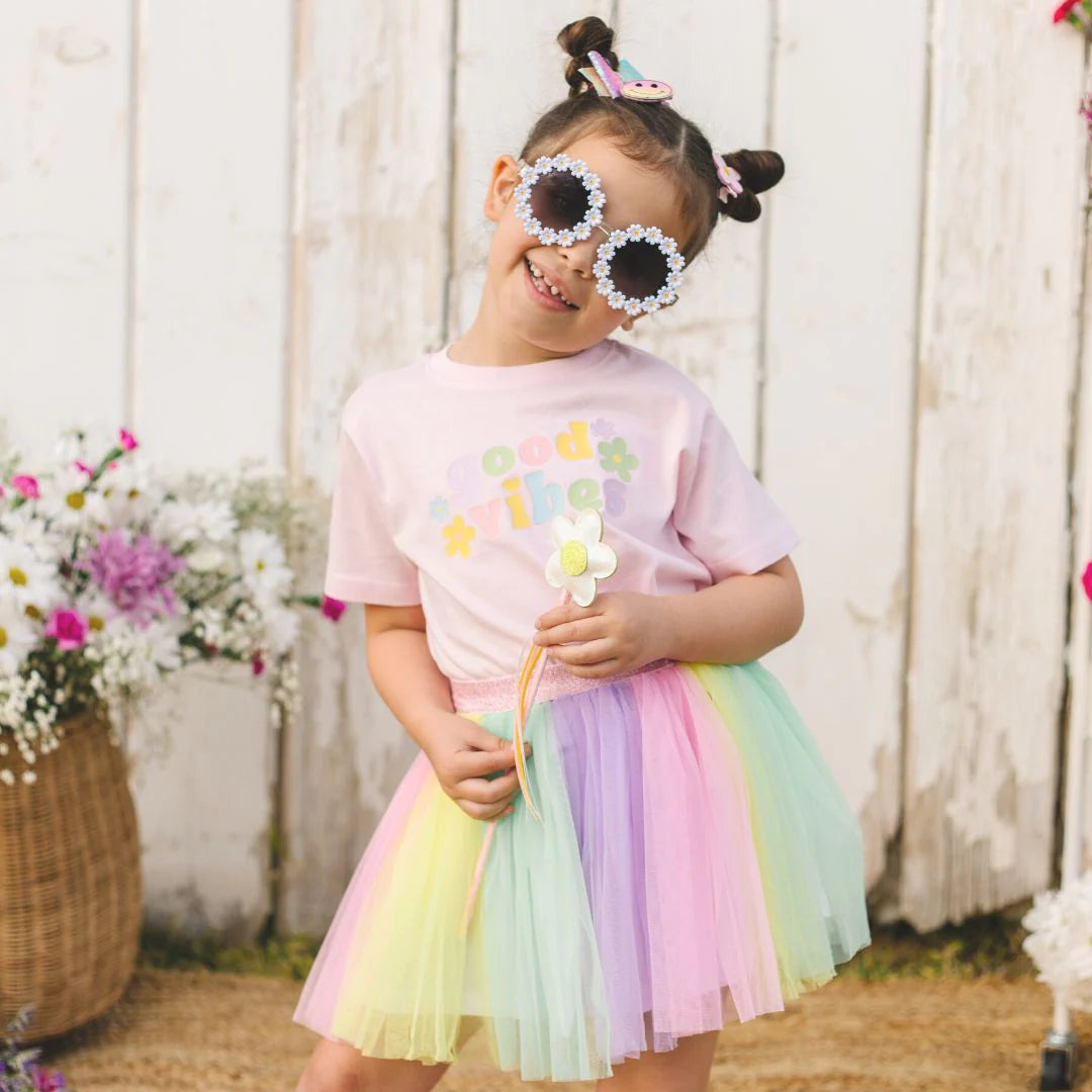 Sweet Wink Springtime Good Vibes Hair Clip Set for Little Girls