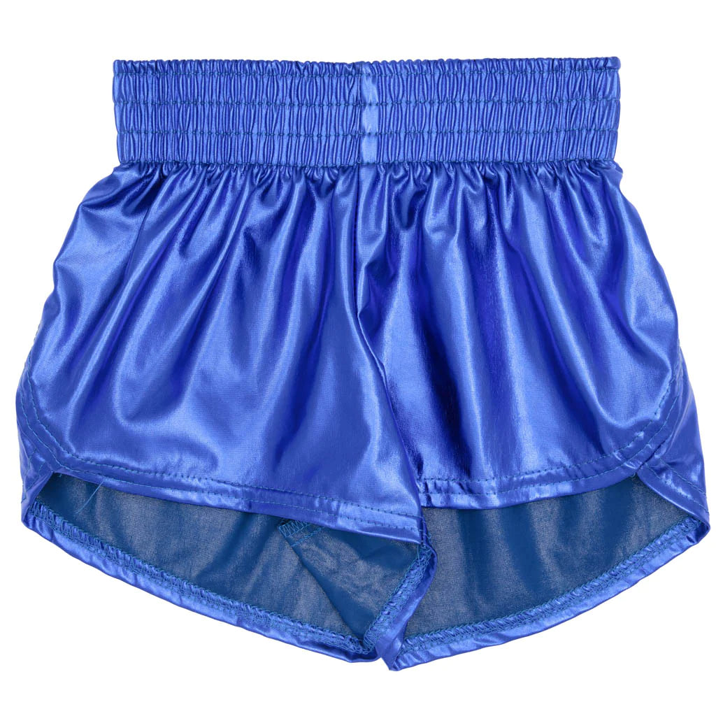 Hot Sale! Metallic Royal Azarhia Steph Women's Shorts for a Generous Fit