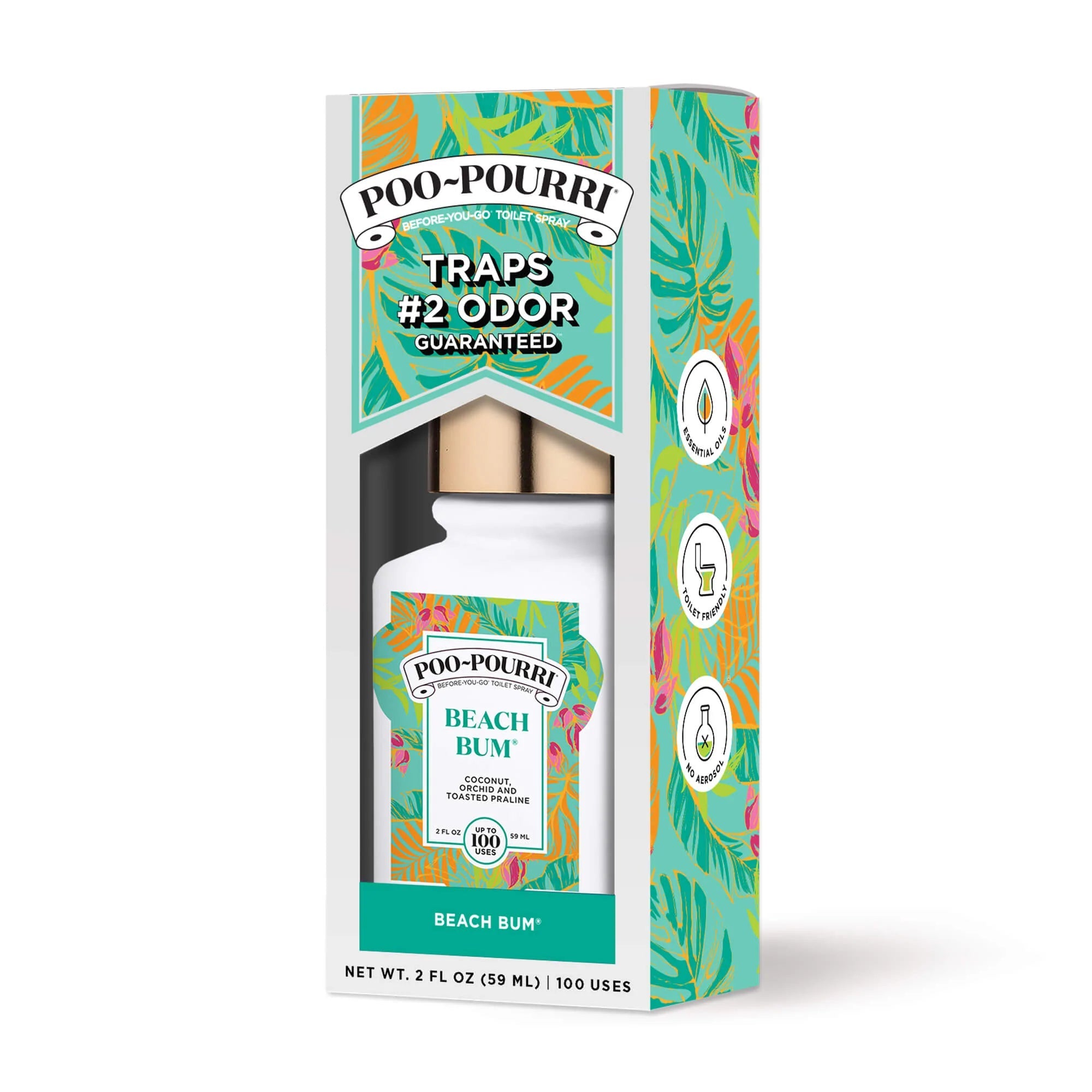 Hot Deal! Poo-Pourri Toilet Spray - Beach Bum with Tropical Scent