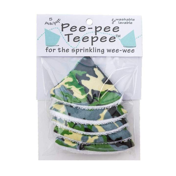 Camo Green Absorbent Pee - Pee Teepee by Beba Bean Designs