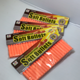 Parris Soft Foam Darts - 20-Piece Pack for Galactic Ranger Toys
