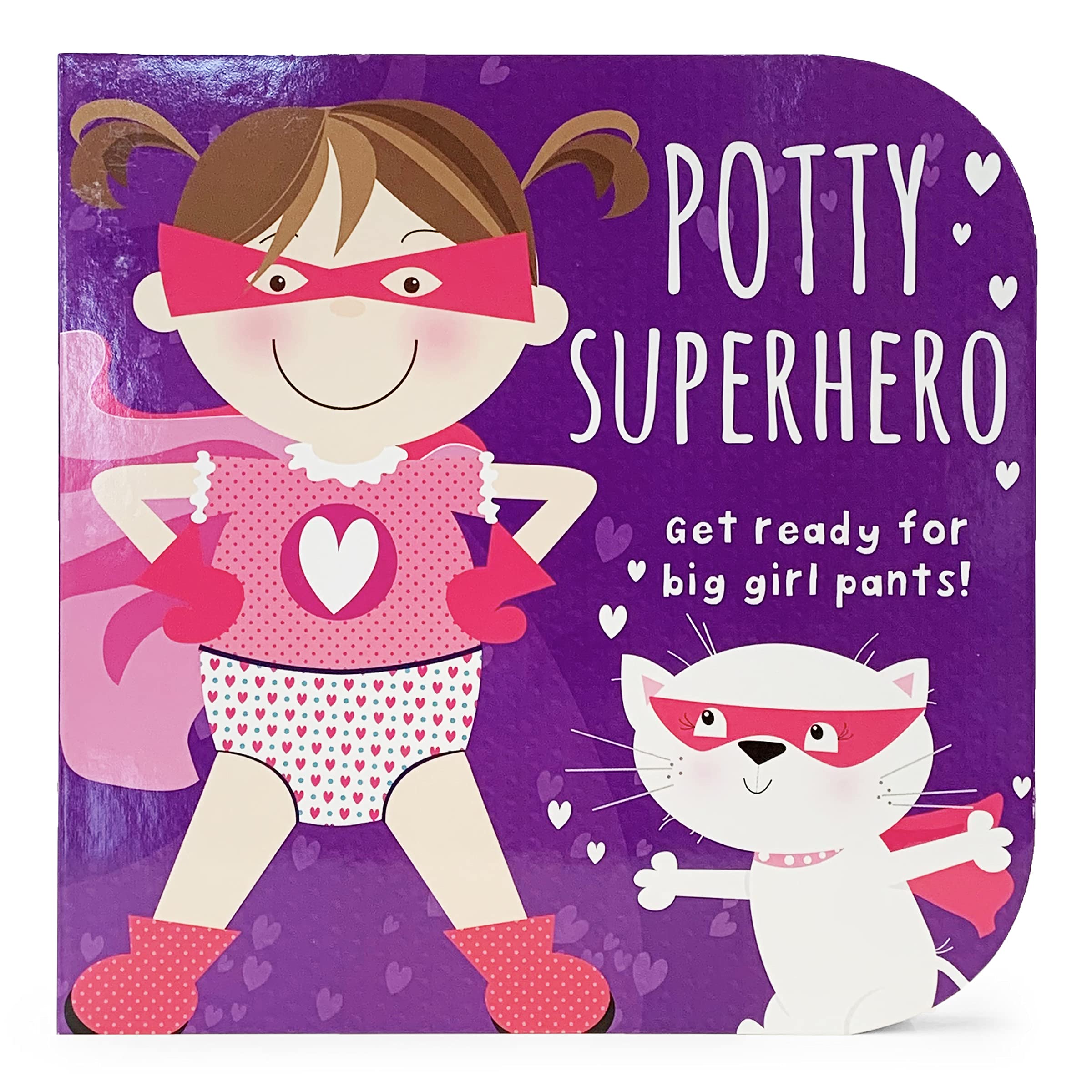 Hot Deal! Parragon Children's Potty Training Board Book - Potty Superhero for Big Girl Pants