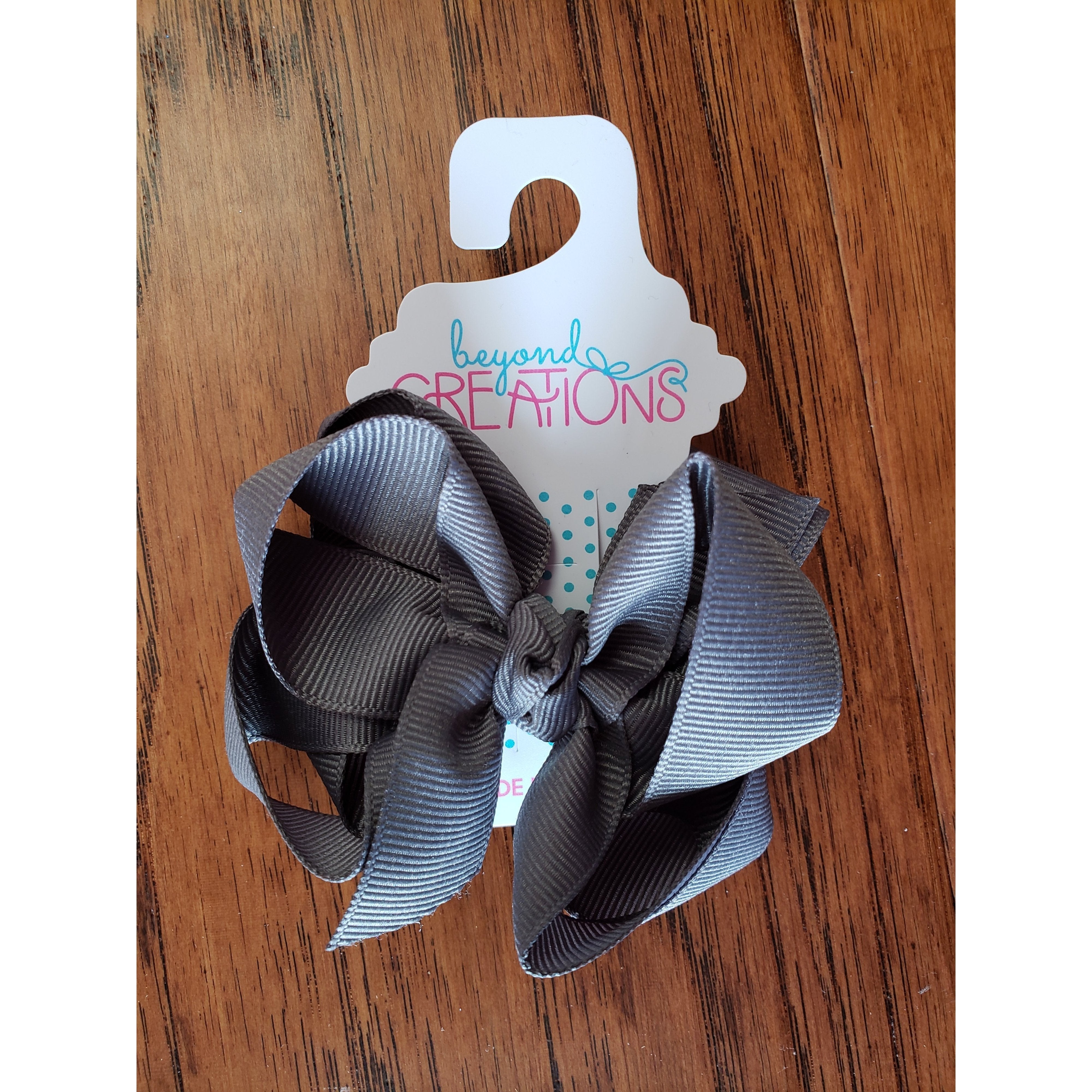 Beyond Creations Alligator Clip Grosgrain Bow - Hot Deal