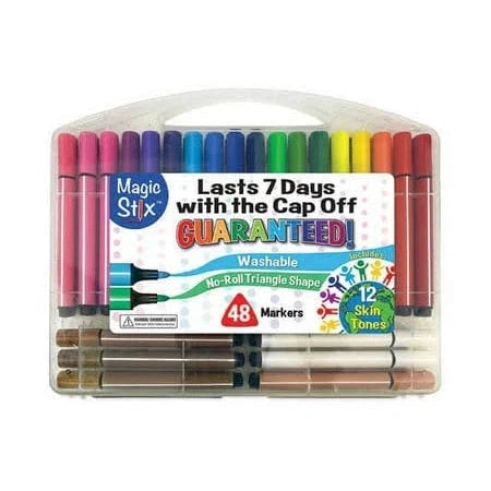 Magic Stix Markers - 48 Count: A Painting Essential