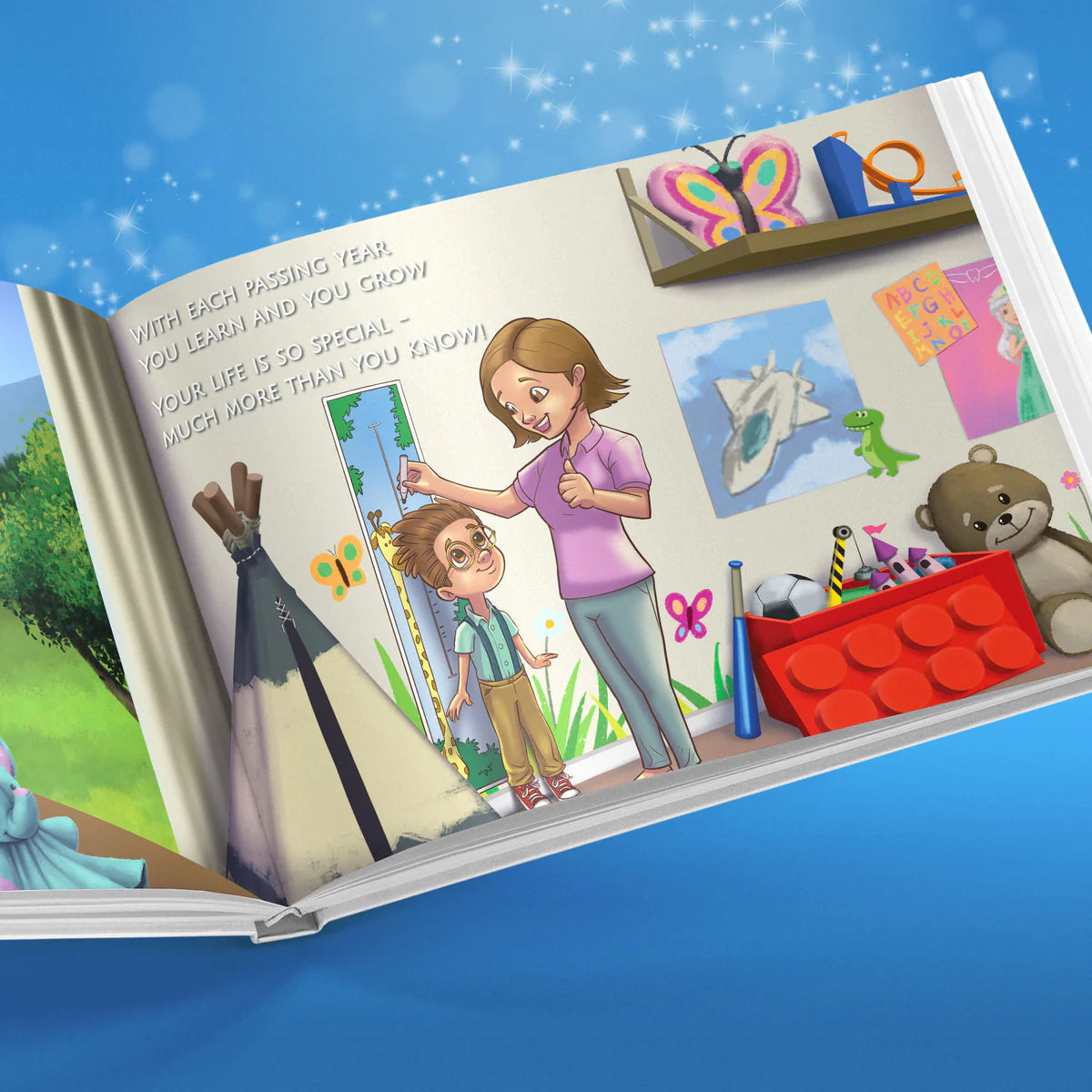 Magical Tooth Fairy Story Book with Tooth Storage Pouch Gift Set