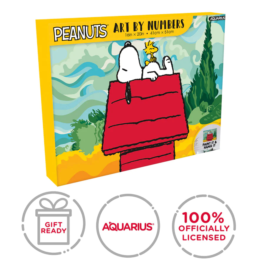 Hot! Peanuts Snoopy Paint by Numbers Kit