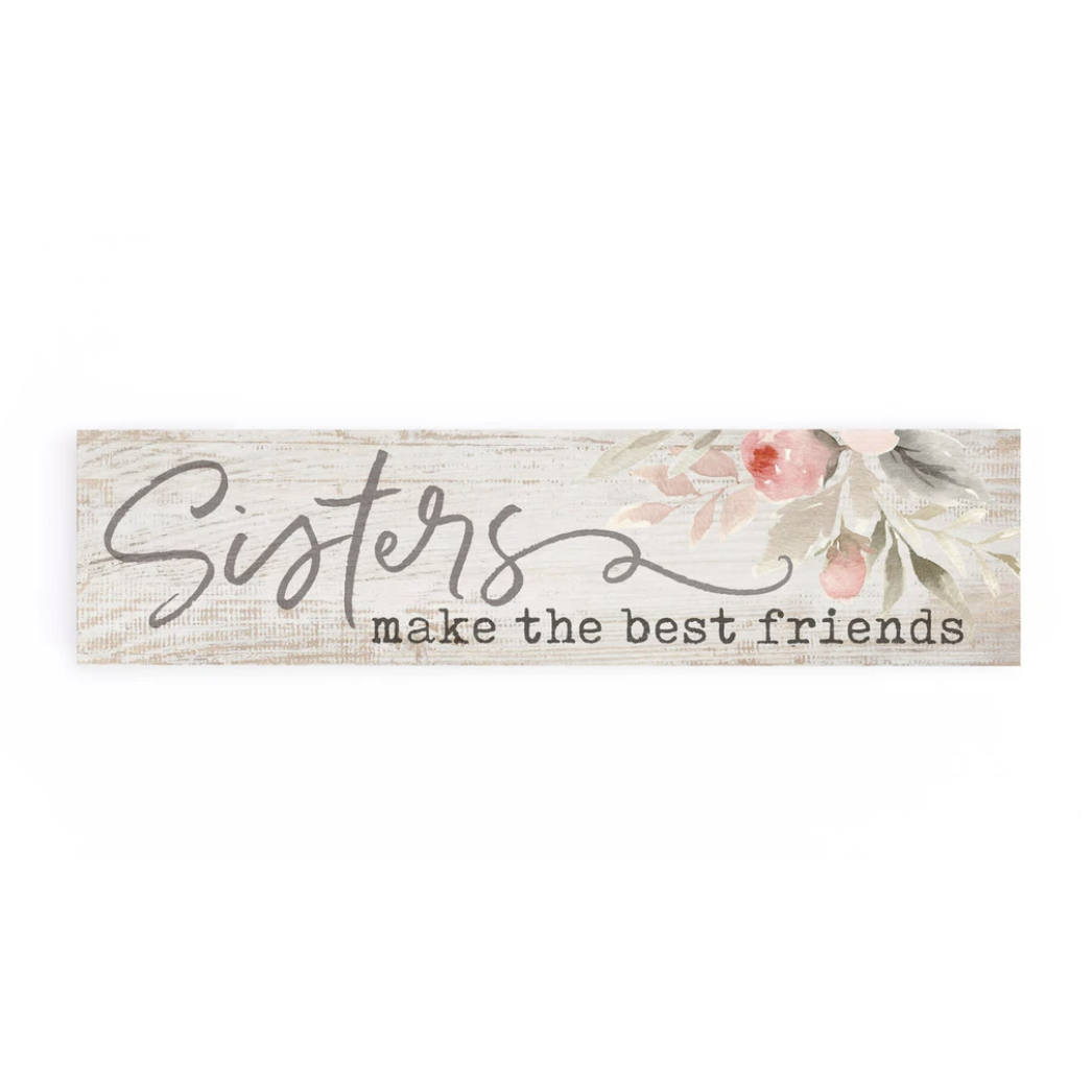 P. Graham Dunn Pine Little Sign - Ideal Gift for Sisters Who Are Best Friends