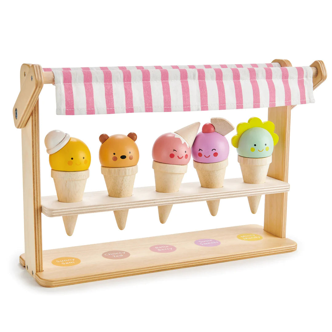 Tender Leaf Toys Scoops and Smiles: Fun Ice Cream Shop Set