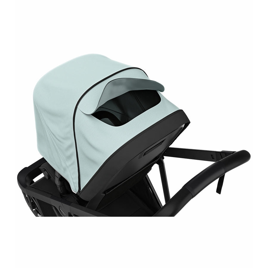 Thule Shine City Stroller - Alaska Blue on Black, Ideal for Newborns to Toddlers