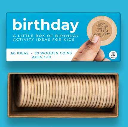 The Idea Box Kids Birthday Box: A Treasure Trove of Activity Ideas for Kids Aged 3 - 10