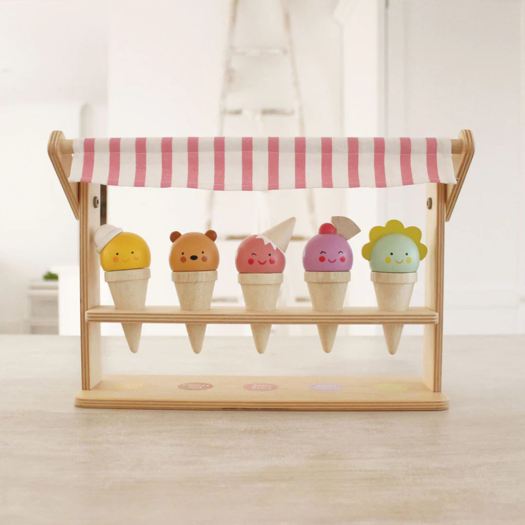 Tender Leaf Toys Scoops and Smiles: Fun Ice Cream Shop Set