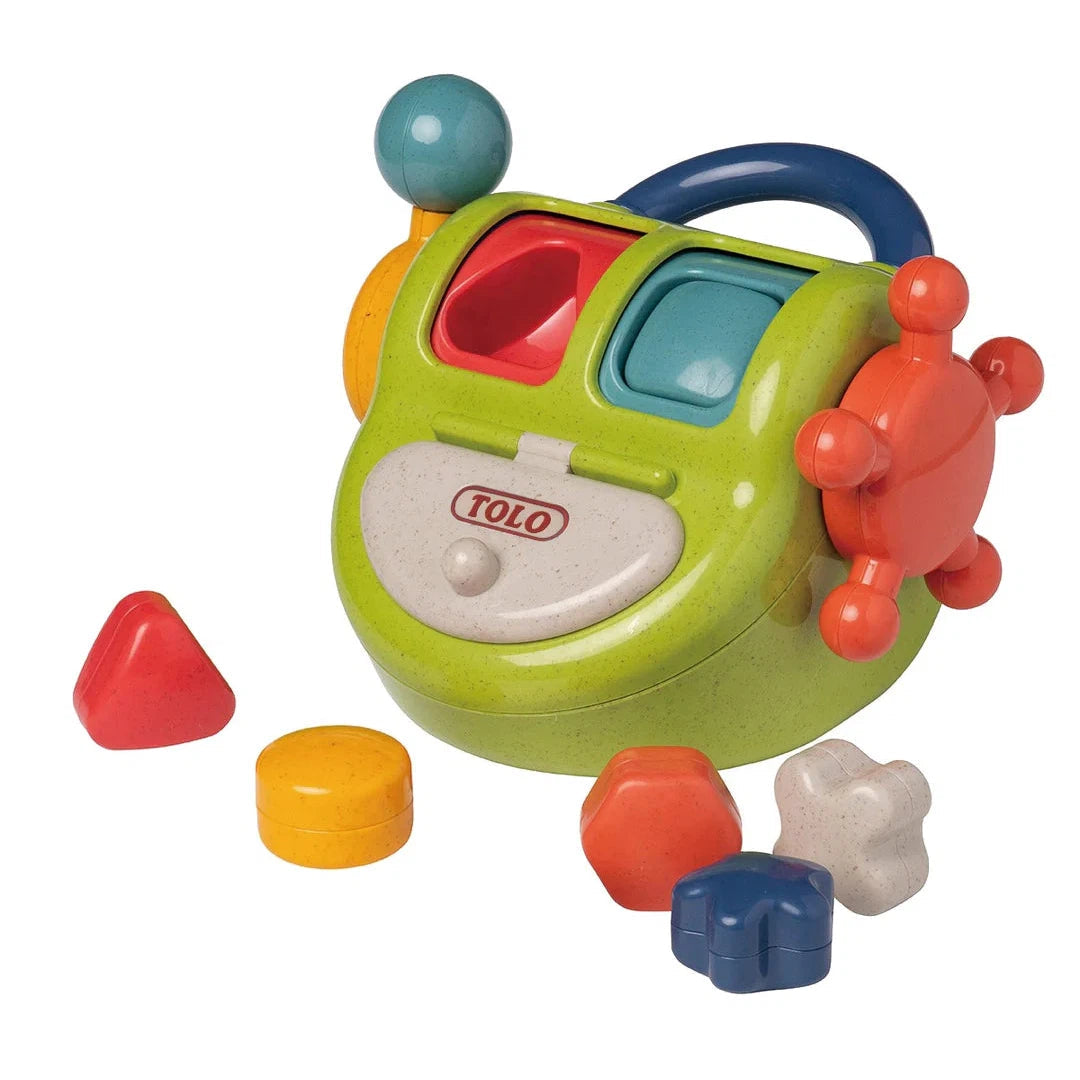 Hot Sale! TOLO Activity Shape Sorter Toy for Color Matching and Shape Sorting