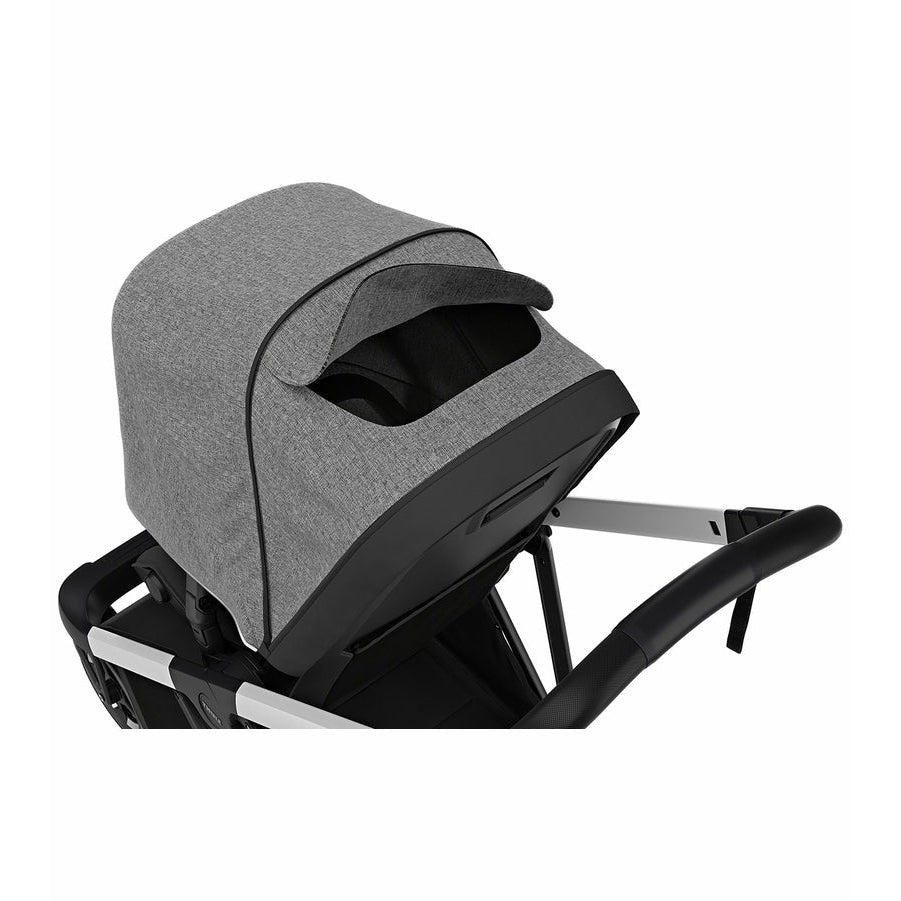 Thule Shine City Stroller - Grey Melange on Aluminum for Newborns to Toddlers