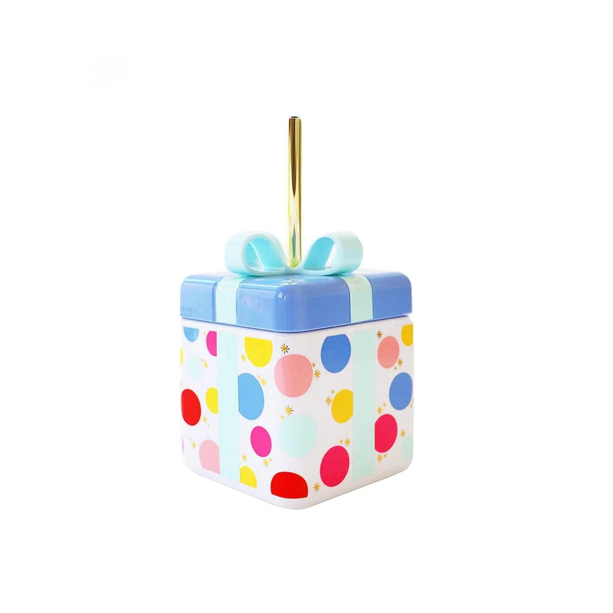 Hot Sale! Reusable 18 oz 'Be A Gift' Party Sipper Cup for Birthday Celebrations
