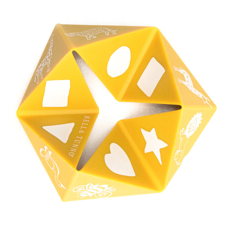 Yellow Bella Tunno Beginner Spinner - Ideal Teething and Learning Toy for Babies