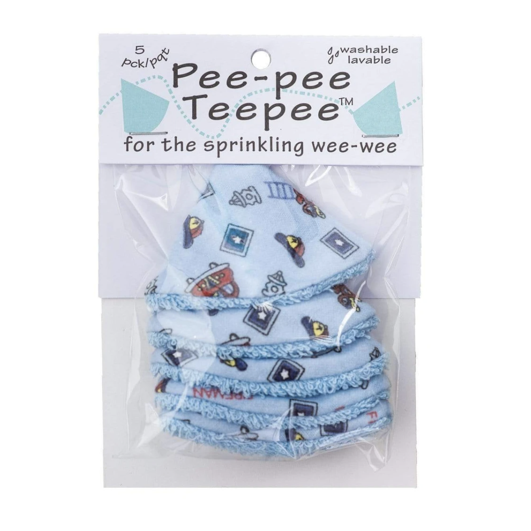 Beba Bean Designs Washable Firedog Blue Pee - Pee Teepee