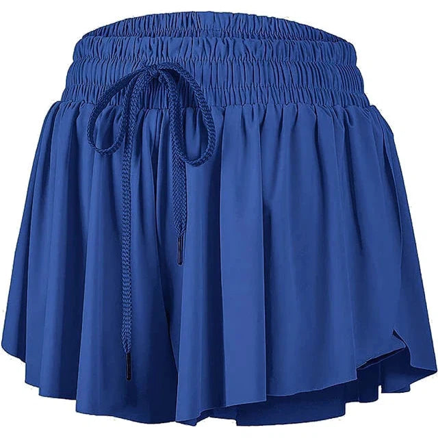 Hot Deal! Azarhia Royal Butterfly Flowy Shorts