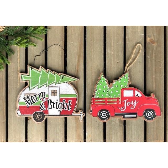Hot Trade Cie Assorted Camper/Truck Ornaments