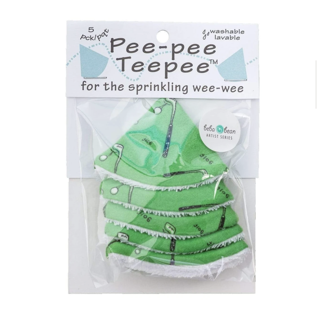 Super Deal! Golf Green Beba Bean Designs Pee - Pee Teepee for Babies