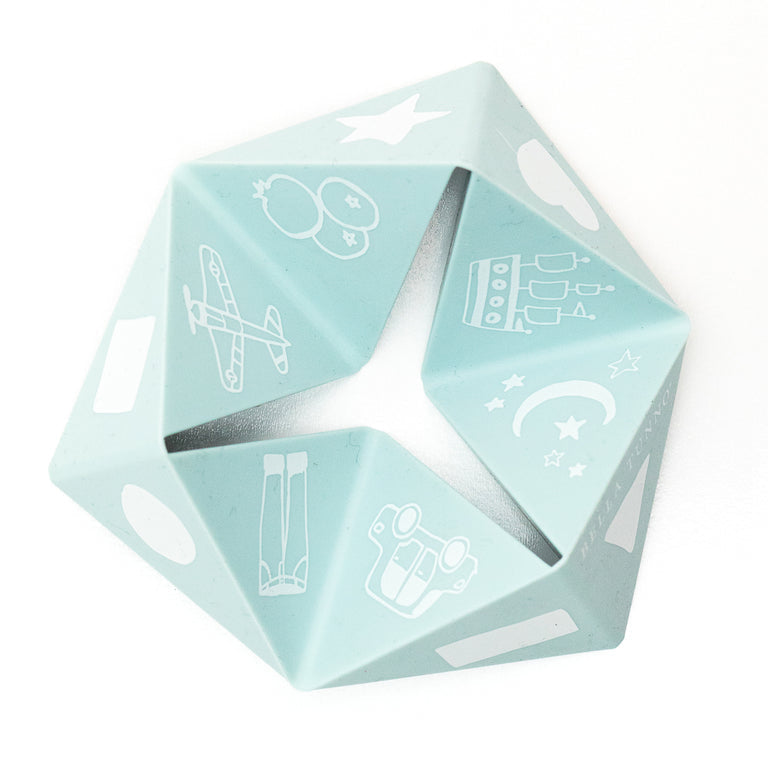 Hot Deal! Bella Tunno Light Blue Beginner Spinner - Ideal Teething & Learning Toy for Babies