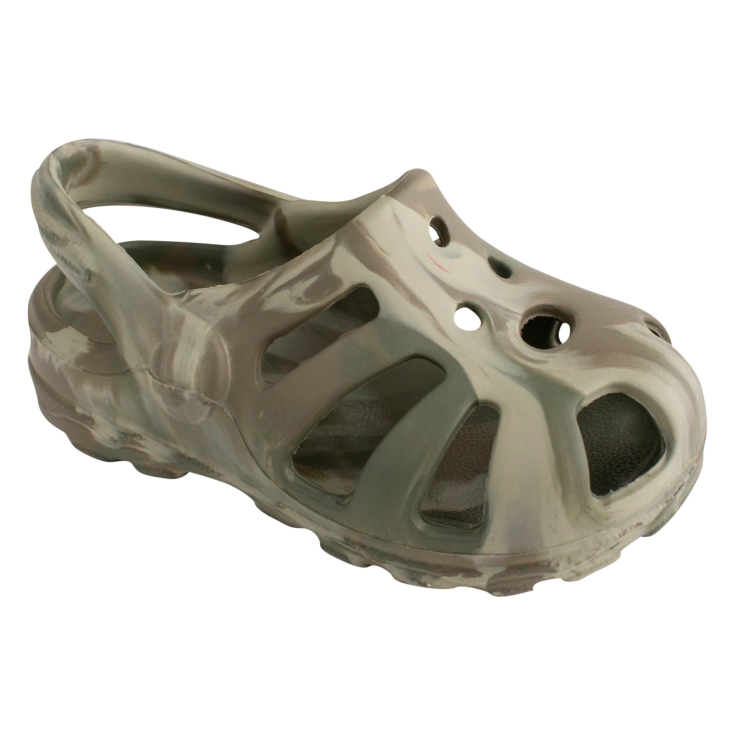 Hot Deal! Baby Deer Toddler Green Camouflage Sandals with Back Strap
