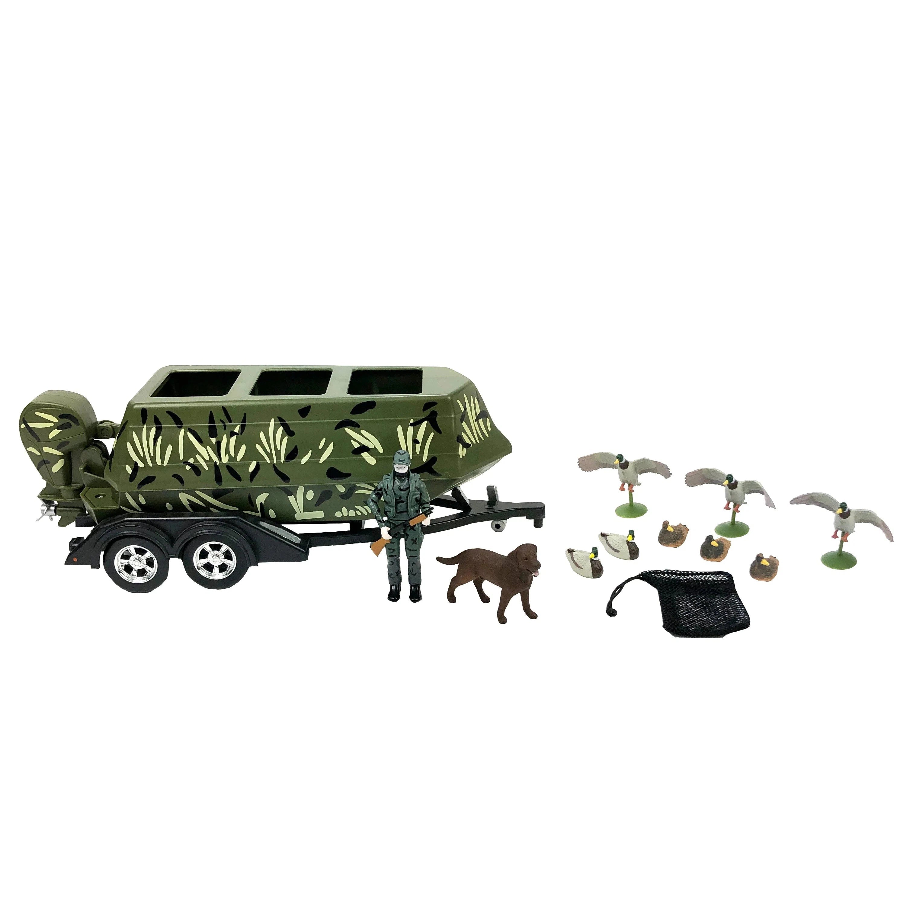 Hot Deal! Big Country Toys 1:20 Scale Duck Hunting Toy Set for Kids