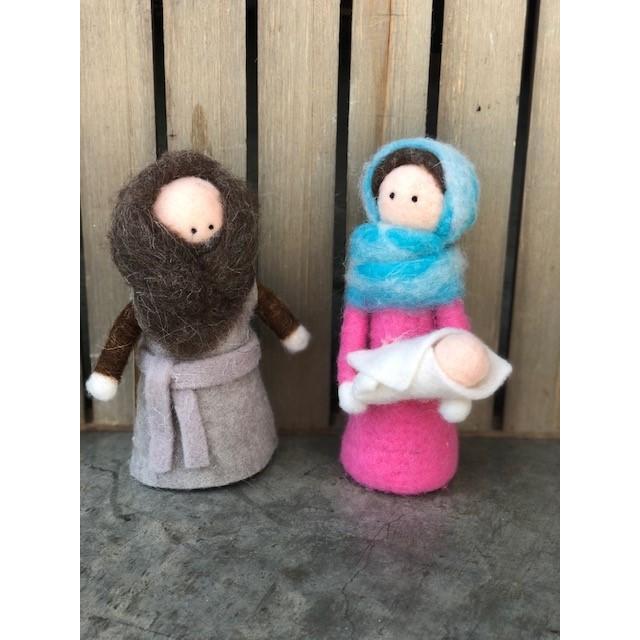 Trade Cie Holy Family Felt Set of 2 - Special Offer