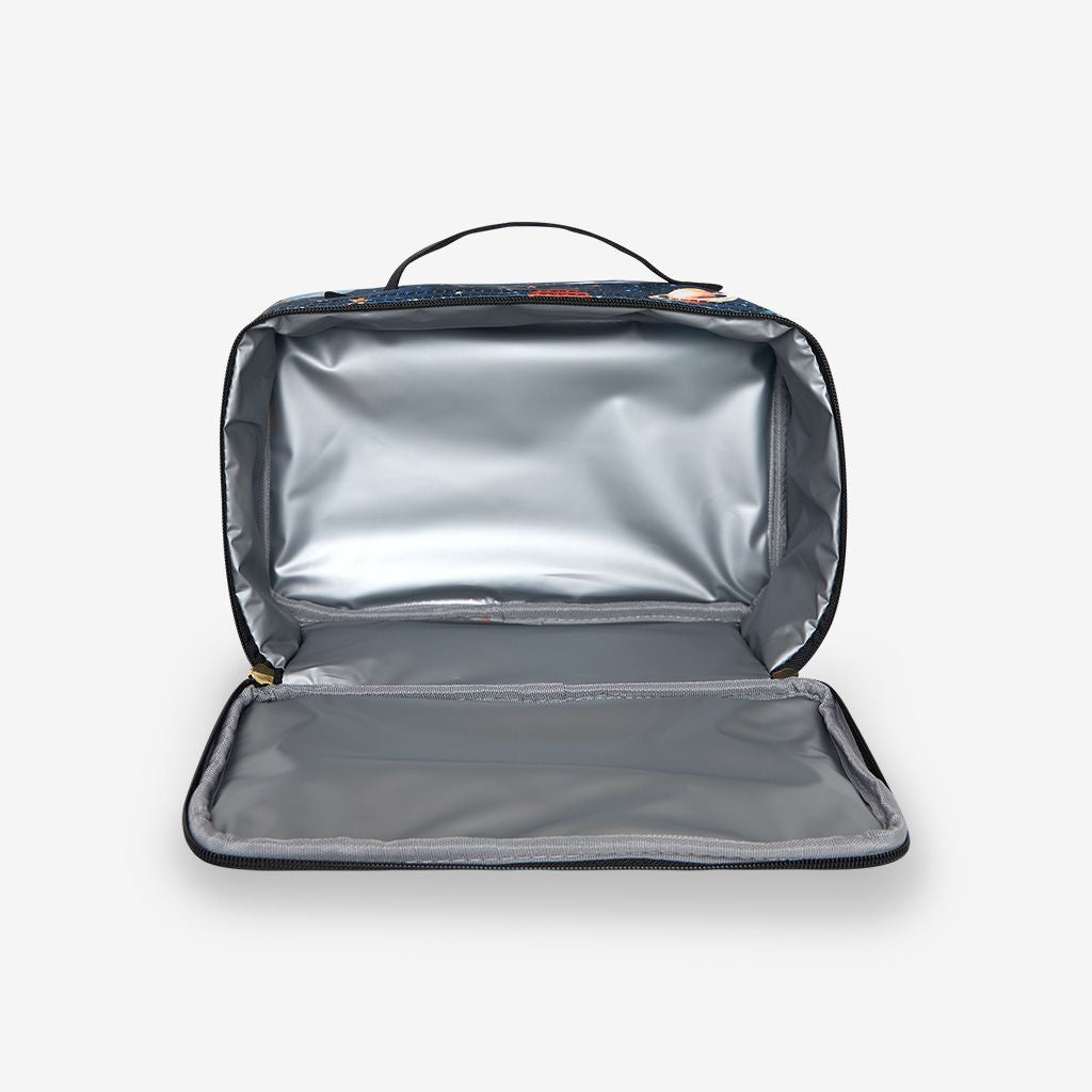 Posh Peanut Cosmic Galaxy Insulated Lunch Bag for Fresh Snacks