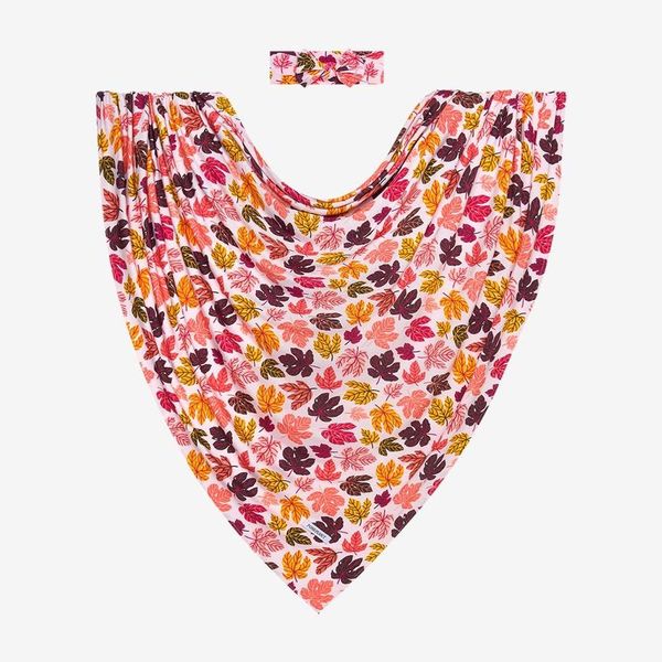 Posh Peanut Autumn Infant Swaddle & Headwrap Set - Great Gift!