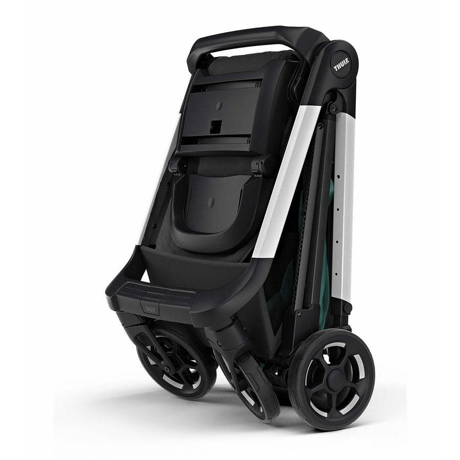 Hot Deal! Thule Shine City Stroller in Mallard Green on Aluminum