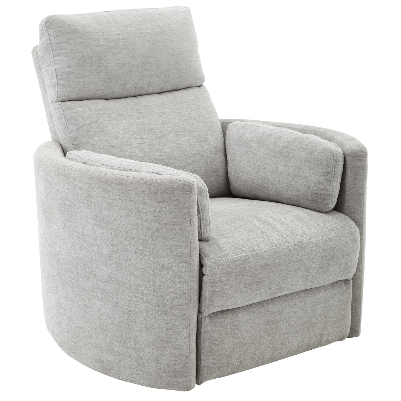Parker House Radius Plus Mineral/Heiress Dove Power Swivel Gliding Recliner