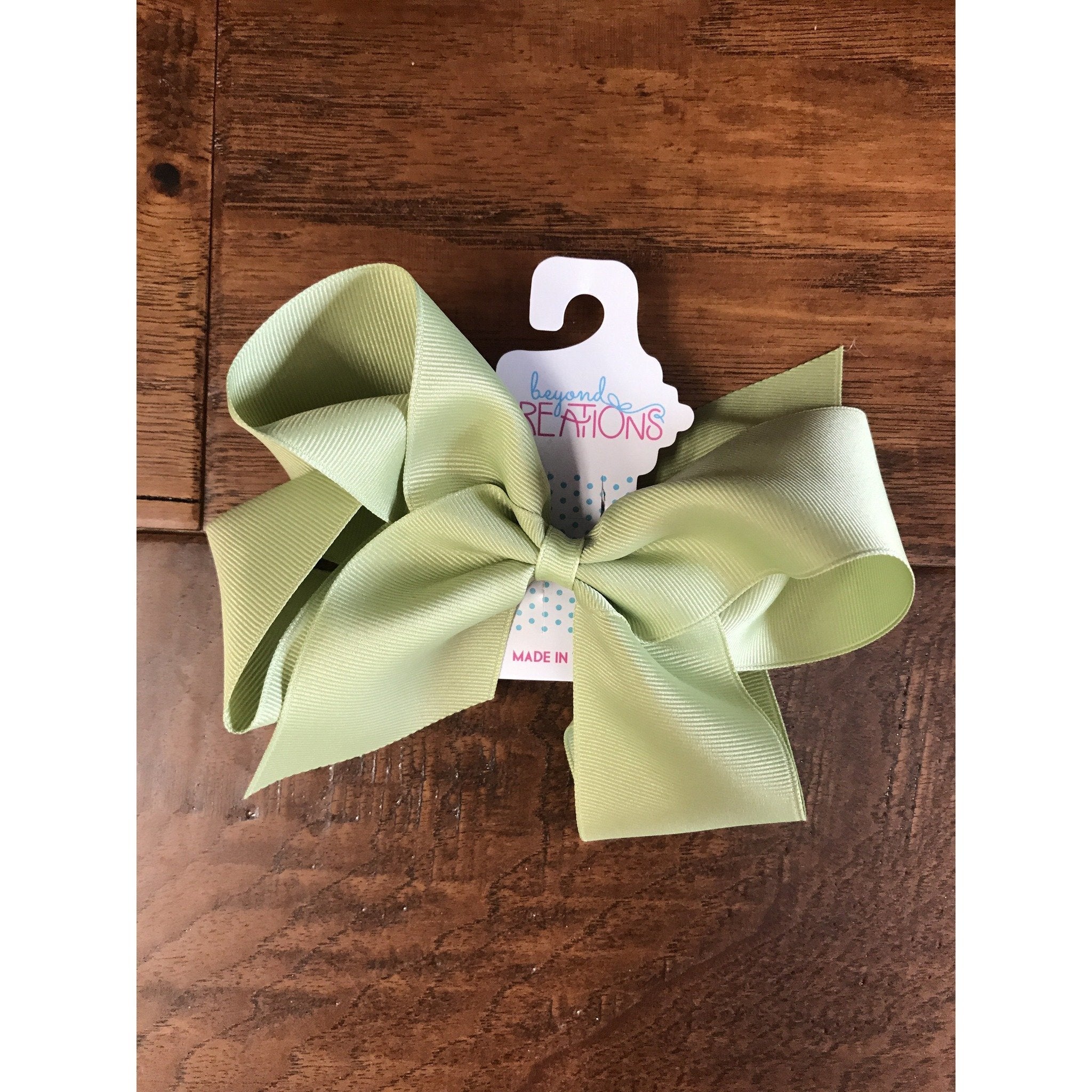 Beyond Creations XXL Classic Grosgrain Bow with French Clip - Great Deal