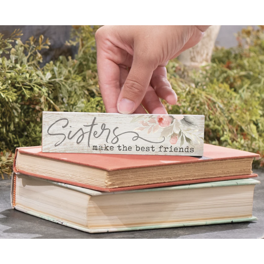 P. Graham Dunn Pine Little Sign - Ideal Gift for Sisters Who Are Best Friends