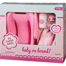 Toysmith 8-Inch My Sweet Baby Accessory Kit for On-the-Go Moms