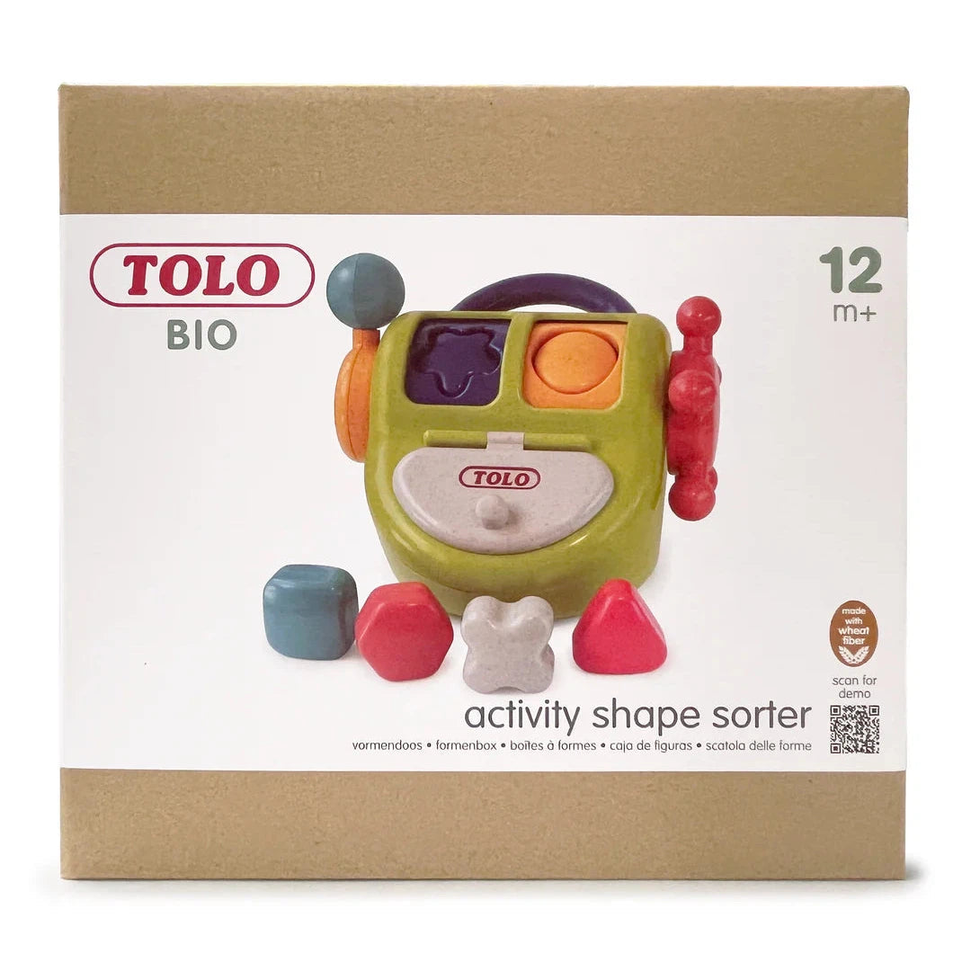 Hot Sale! TOLO Activity Shape Sorter Toy for Color Matching and Shape Sorting