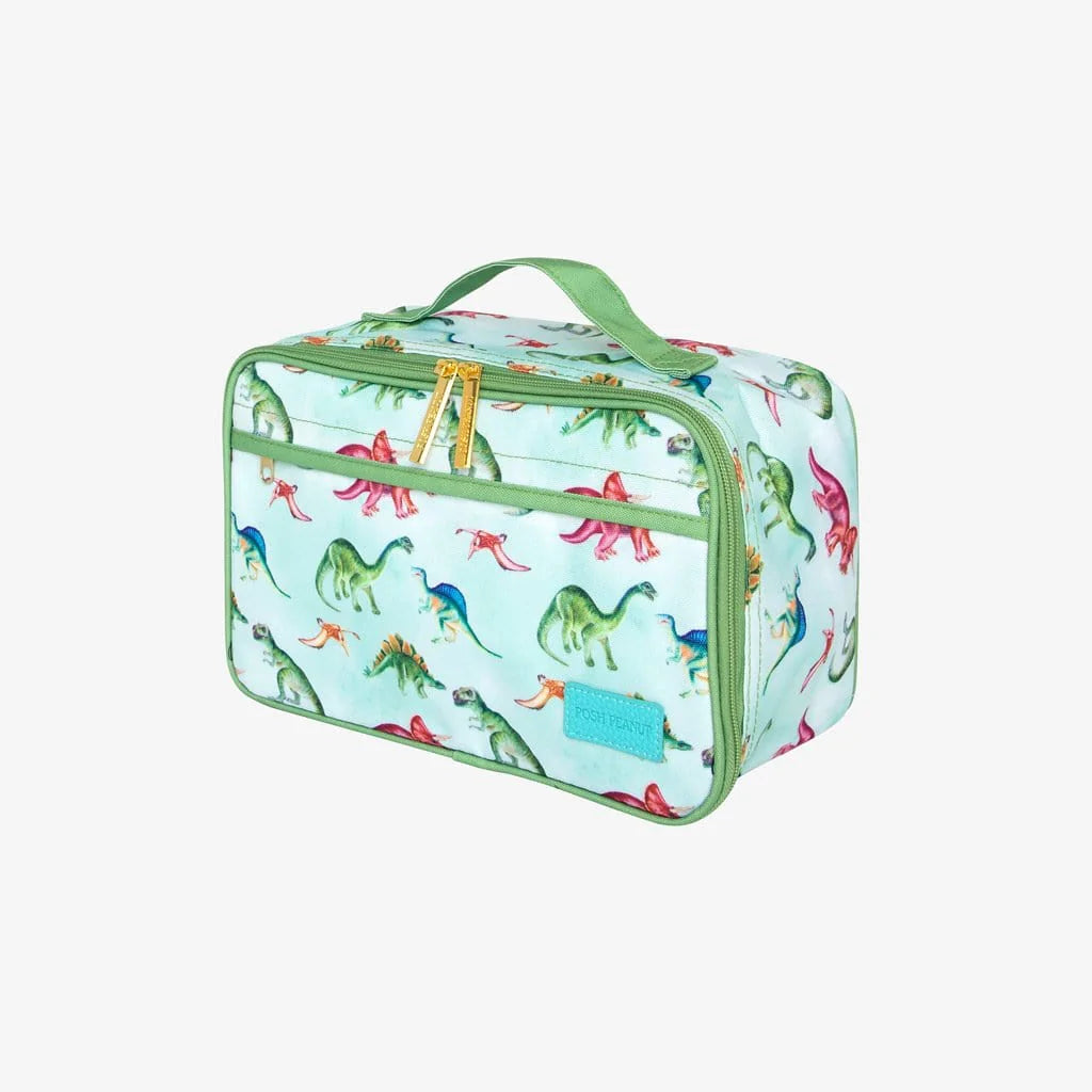 Posh Peanut Dinosaur-themed Buddy Lunch Bag for Fresh Snacks