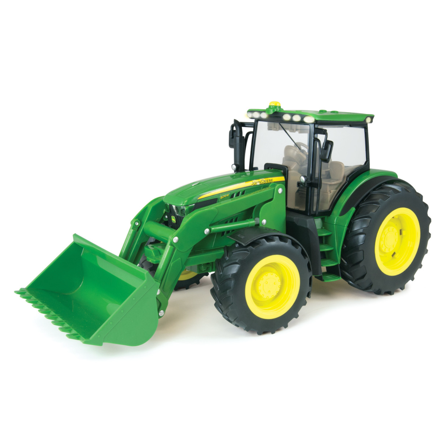 Hot Sale! Big Farm 1:16 Scale John Deere Tractor with Loader Featuring Lights & Sounds